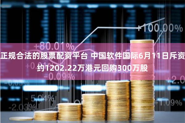 正规合法的股票配资平台 中国软件国际6月11日斥资约1202.22万港元回购300万股
