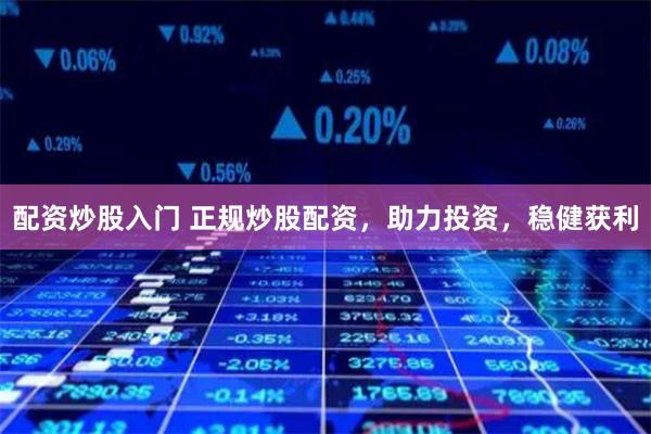配资炒股入门 正规炒股配资，助力投资，稳健获利